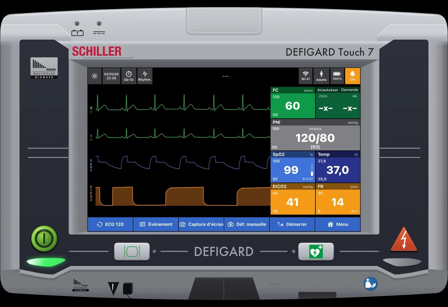 DEFIGARD Touch 7 — Châssis complet