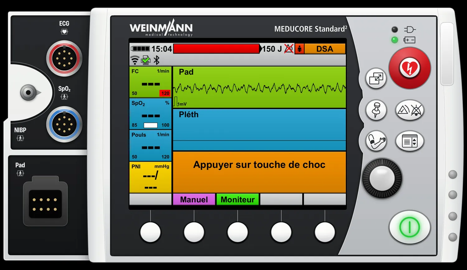 MEDUCORE Standard² — DSA — choc conseillé