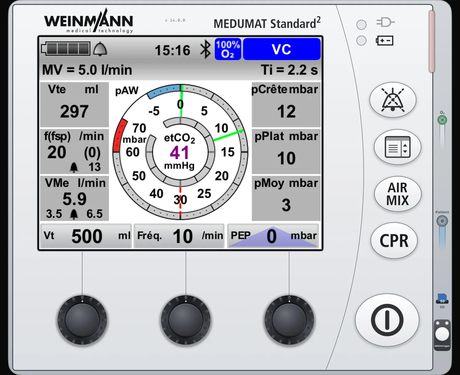 MEDUMAT Standard² — Châssis complet